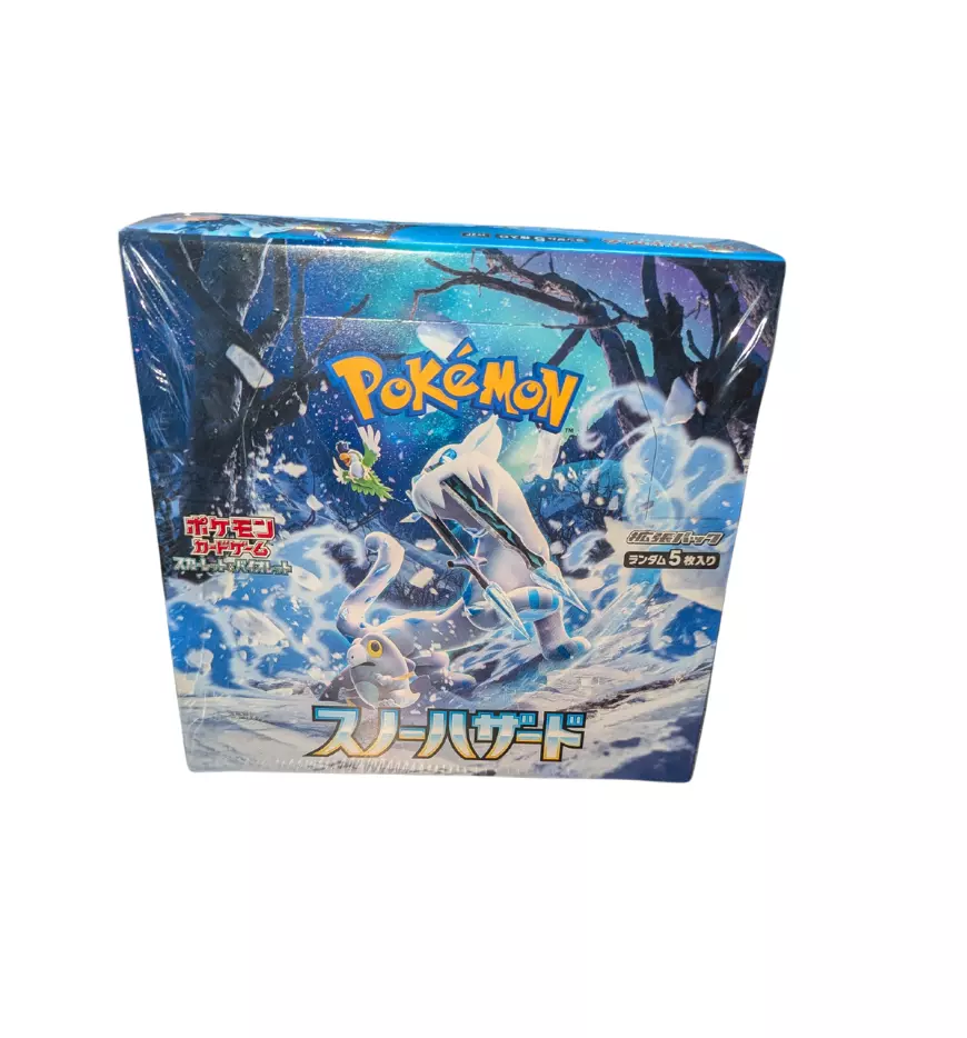 buy pokémon card game scarlet & violet expansion pack- snow hazard box